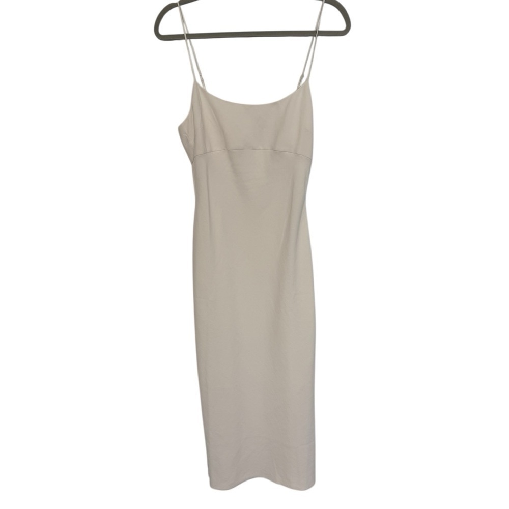 Wilfred Ivory Sleek Midi Dress - Picture 1 of 5